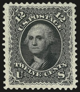 Sale 989, Lot 115, 1867-68 Grilled Issue and 1875 Re-Issue