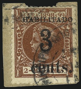 Sale 989, Lot 230, The Dr. Yamil H. Kouri Collection of Cuba Puerto Principe Issues