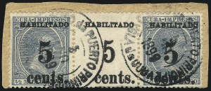 Sale 989, Lot 236, The Dr. Yamil H. Kouri Collection of Cuba Puerto Principe Issues