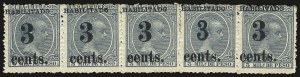 Sale 989, Lot 242, The Dr. Yamil H. Kouri Collection of Cuba Puerto Principe Issues