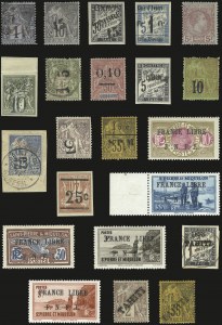Sale 989, Lot 288, French Maritime Mails, French Colonies
