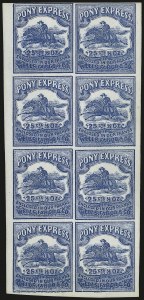 Sale 989, Lot 29, California and Western Mails
