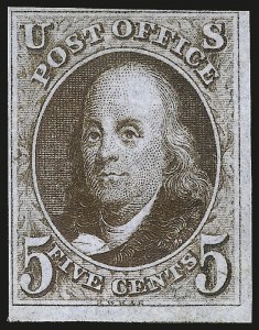 Sale 989, Lot 41, 1847 Issue