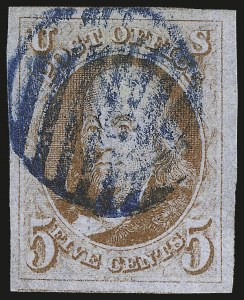 Sale 989, Lot 42, 1847 Issue