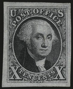 Sale 989, Lot 43, 1847 Issue
