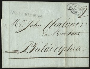 Sale 989, Lot 6, French Packet Service, 1783-1788