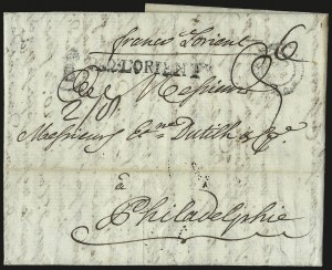 Sale 989, Lot 7, French Packet Service, 1783-1788