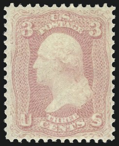 Sale 989, Lot 86, 1861-66 Issue, incl. Encased Postage