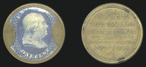 Sale 989, Lot 99, 1861-66 Issue, incl. Encased Postage