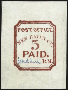 Sale 992, Lot 2001, Postmasters Provisionals