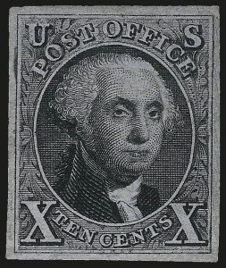 Sale 992, Lot 2024, 1875 Reproduction of 1847 Issue (Scott 3-4)