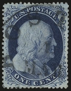 Sale 992, Lot 2072, 1c 1857-60 Issue (Scott 18-24)