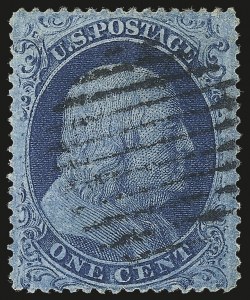 Sale 992, Lot 2078, 1c 1857-60 Issue (Scott 18-24)