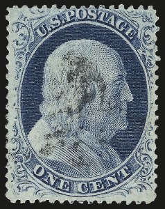 Sale 992, Lot 2079, 1c 1857-60 Issue (Scott 18-24)