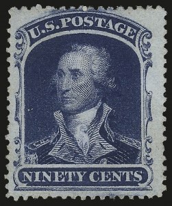 Sale 992, Lot 2107, 12c-90c 1857-60 Issue (Scott 36-39)