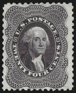 Sale 992, Lot 2111, 1875 Reprint of 1857-60 Issue (Scott 40-47)