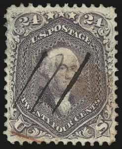 Sale 992, Lot 2123, 1861-66 Issue (Scott 56-72)