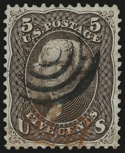 Sale 992, Lot 2132, 1861-66 Issue (Scott 73-78)