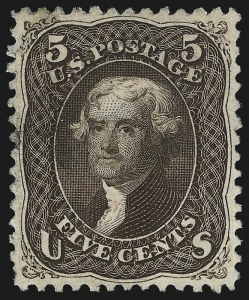 Sale 992, Lot 2133, 1861-66 Issue (Scott 73-78)