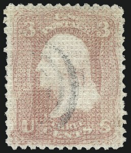 Sale 992, Lot 2138, 1867 Experimental Grills (A-Z, Scott 79-85E)