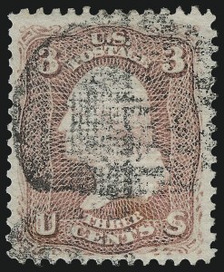 Sale 992, Lot 2143, 1867 Experimental Grills (A-Z, Scott 79-85E)