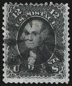 Sale 992, Lot 2147, 1867 Experimental Grills (A-Z, Scott 79-85E)