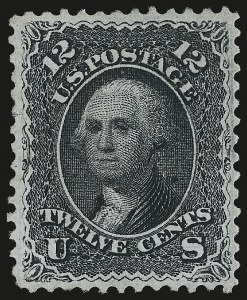 Sale 992, Lot 2152, 1867-68 Grilled Issue (E Grill - Scott 86-91)