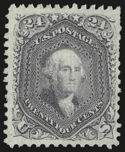 Sale 992, Lot 2161, 1867-68 Grilled Issue (F Grill - Scott 92-101)