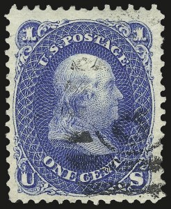 Sale 992, Lot 2168, 1875 Re-Issue of 1861-66 Issue (Scott 102-111)