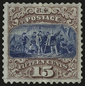 Sale 992, Lot 2186, 15c-90c 1869 Pictorial Issue (Scott 118-122)