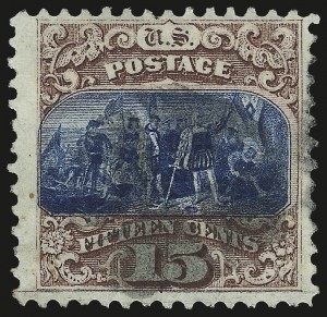 Sale 992, Lot 2187, 15c-90c 1869 Pictorial Issue (Scott 118-122)