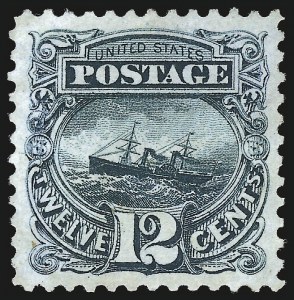 Sale 992, Lot 2201, 1875 Re-Issue of 1869 Pictorial Issue (Scott 123-133a)