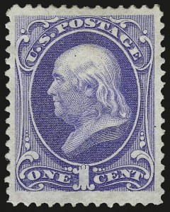 Sale 992, Lot 2224, 1870-71 National Bank Note Co. Ungrilled Issue (Scott 145-155)