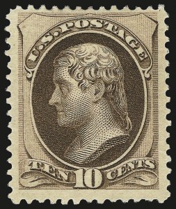 Sale 992, Lot 2249, 1875-79 Continental and American Bank Note Co. Issues (Scott 178-191)