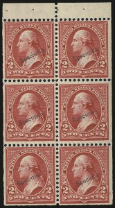 Sale 992, Lot 2370, 1897-1903 Change of Colors (Scott 279-284)