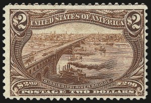 Sale 992, Lot 2379, 1898 Trans-Mississippi Issue (Scott 285-293), $2.00 Trans-Mississippi (293) Sale 992, Lot 2379, 1898 Trans-Mississippi Issue (Scott 285-293)