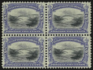 Sale 992, Lot 2387, 1901 Pan-American Issue (Scott 294-299)