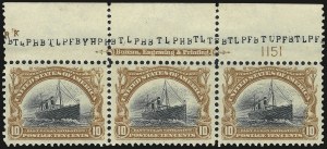 Sale 992, Lot 2390, 1901 Pan-American Issue (Scott 294-299)