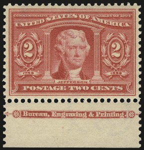 Sale 992, Lot 2418, 1904 Louisiana Purchase, Jamestown Issues (Scott 323-330)
