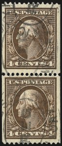Sale 992, Lot 2435, 1908-10 Washington-Franklin Issues (Scott 331-356)