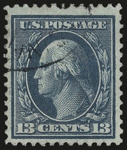 Sale 992, Lot 2444, 1909 Bluish Paper Issue (Scott 357-366)