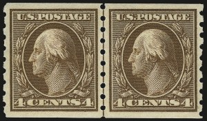 Sale 992, Lot 2455, 1910-13 Washington-Franklin Issue (Scott 374-396)