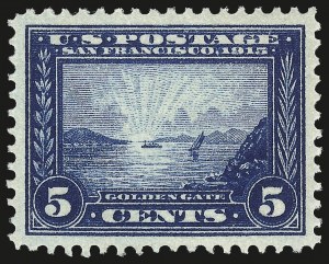 Sale 992, Lot 2458, 1913-15 Panama-Pacific Issue (Scott 397-404)