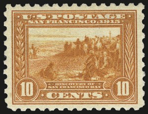 Sale 992, Lot 2466, 1913-15 Panama-Pacific Issue (Scott 397-404)