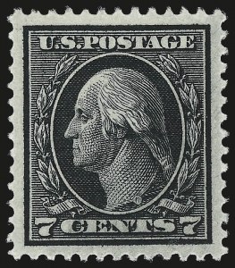 Sale 992, Lot 2467, 1912-14 Washington-Franklin Issue (Scott 405-423)