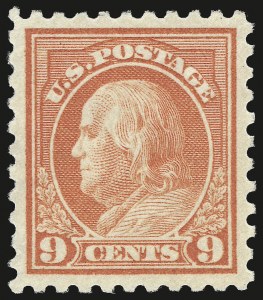 Sale 992, Lot 2475, 1913-15 Washington-Franklin Issues (Scott 424-460)