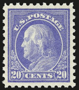 Sale 992, Lot 2479, 1913-15 Washington-Franklin Issues (Scott 424-460)