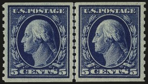 Sale 992, Lot 2481, 1913-15 Washington-Franklin Issues (Scott 424-460)