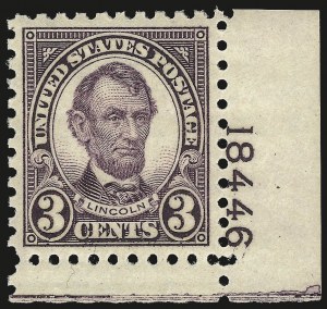 Sale 992, Lot 2544, 1922-29 and Later Issues (Scott 574 onwards)