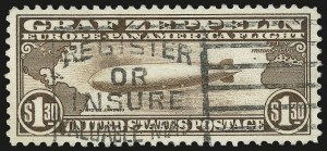Sale Number 992, Lot Number 2589, Air Post Graf Zeppelin Issue (Scott C13-C15)